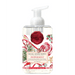 Michel Design Works Peppermint foaming hand soap 530ml pump with candy cane artwork