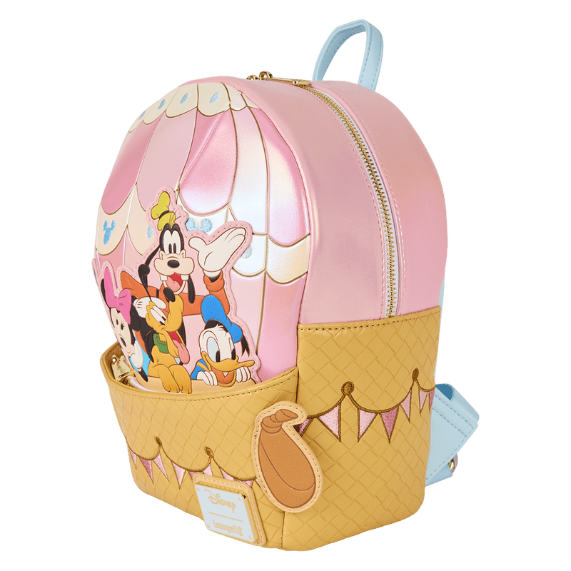 Mickey & Friends Hot Air Balloon Figural Mini Backpack - Something Different Gift Shop