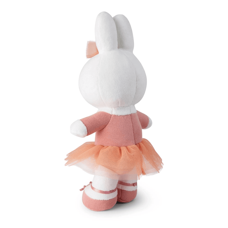 Miffy Ballerina 24cm plush toy by Bon Ton Toys back view