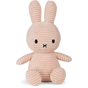 Miffy Corduroy Misty Rose plush toy front view