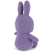 Miffy Corduroy Purple plush toy back view