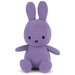 Miffy Corduroy Purple plush toy front view