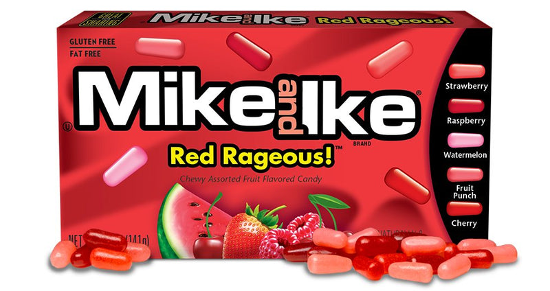 Mike & Ike Red Rageous 141g Theatre Box - Something Different Gift Shop