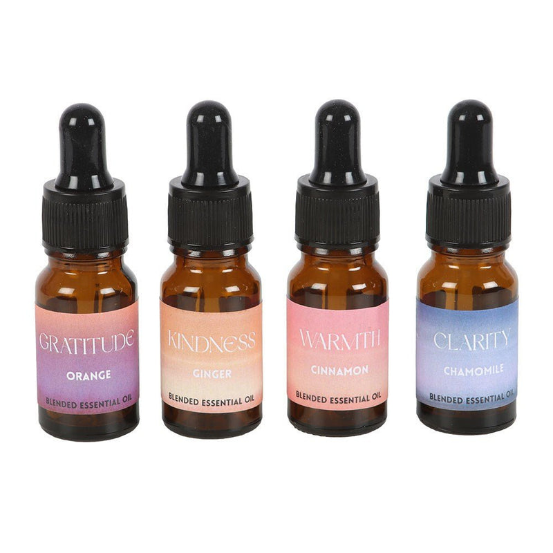 Mindfulness Essential Oils Gift Set – 4 Calming Blends - Something Different Gift Shop