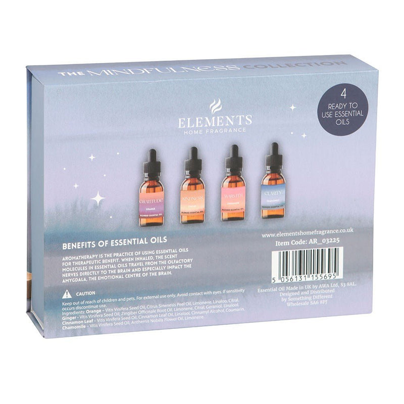 Mindfulness Essential Oils Gift Set – 4 Calming Blends - Something Different Gift Shop