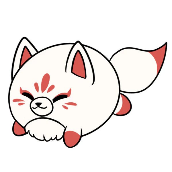 Mini Squishable Baby Kitsune Plushie - Something Different Gift Shop