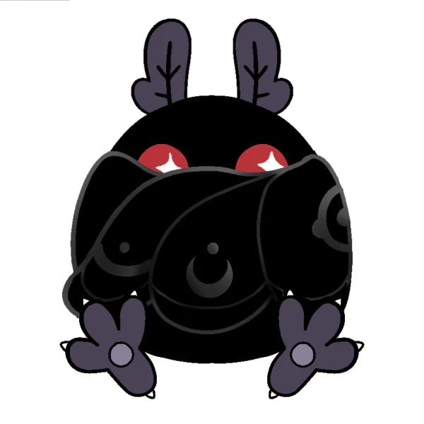 Mini Squishable Baby Mothman Plushie - Something Different Gift Shop