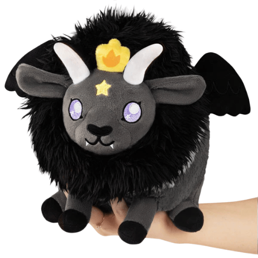 Mini Squishable Baphomet Plushie | Gothic Plush Toy — Something ...
