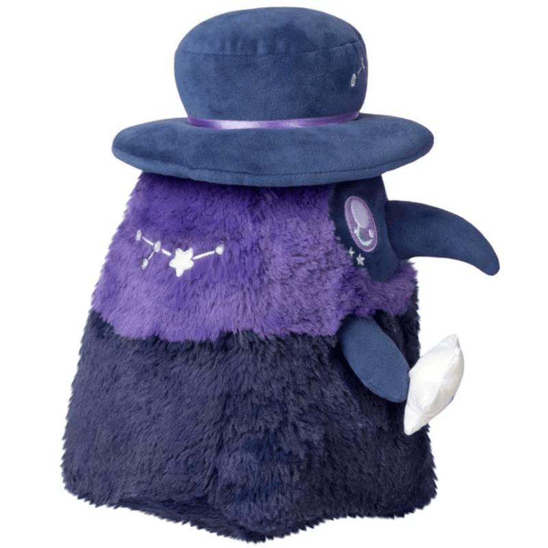 Mini Squishable Midnight Plague Doctor plush side profile