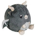 Side profile of Mini Squishable Gargoyle plush with visible claws, wings, and fangs.