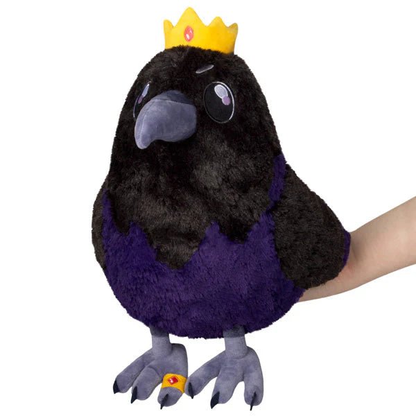 Mini Squishable King Raven Plushie - Something Different Gift Shop