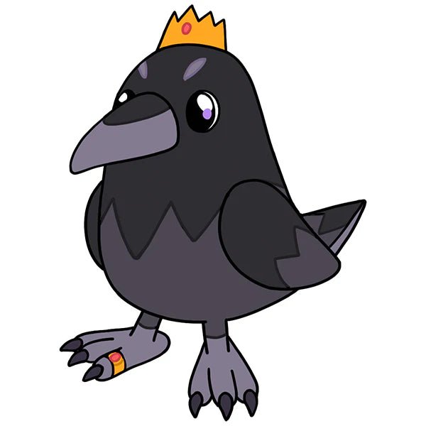 Mini Squishable King Raven Plushie - Something Different Gift Shop