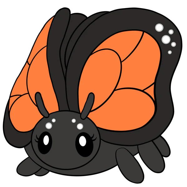 Mini Squishable Monarch Butterfly - Something Different Gift Shop