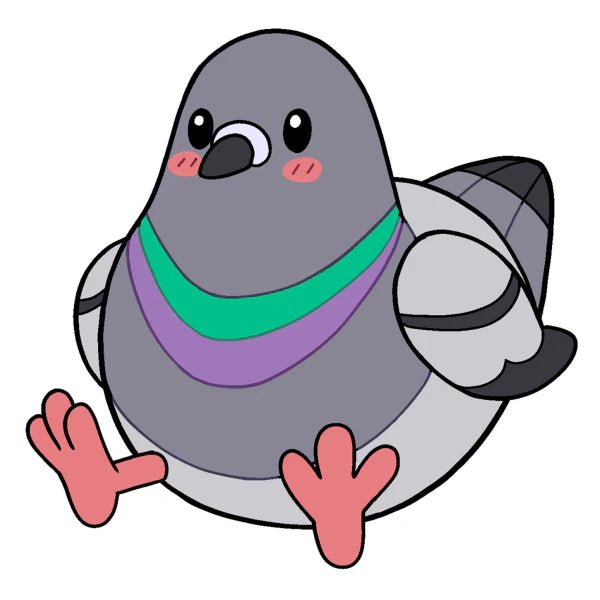 Mini Squishable Pigeon - Something Different Gift Shop