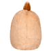 Back view of Mini Squishable Sleepy Sloth plush toy showing soft tan fur and tufted top.