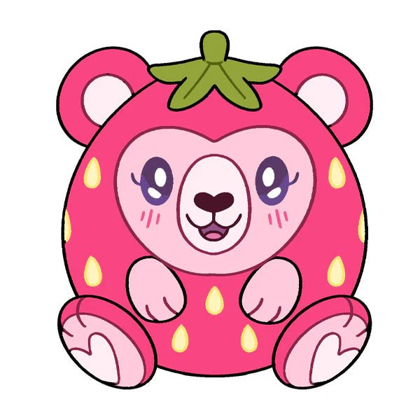 Mini Squishable Strawbeary - Something Different Gift Shop