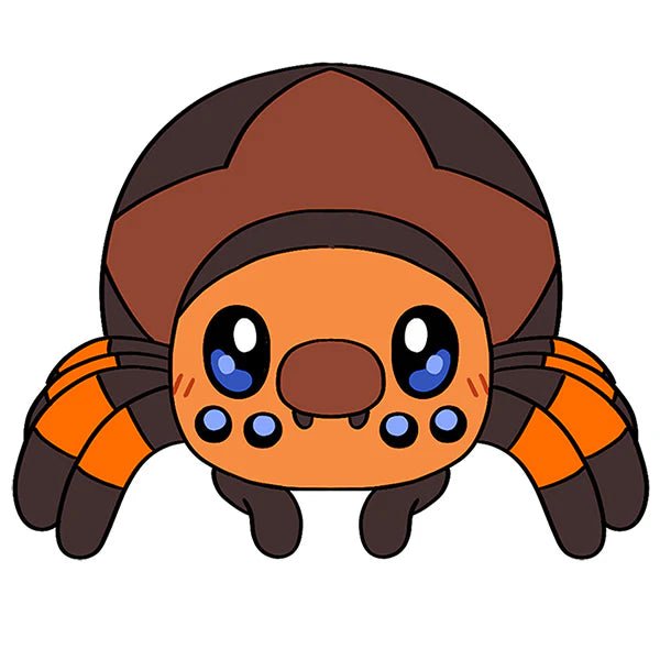 Mini Squishable Tarantula Plushie - Something Different Gift Shop