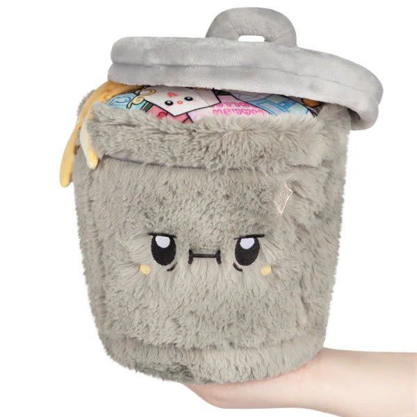 Mini Squishable Trash Can Plushie - Something Different Gift Shop