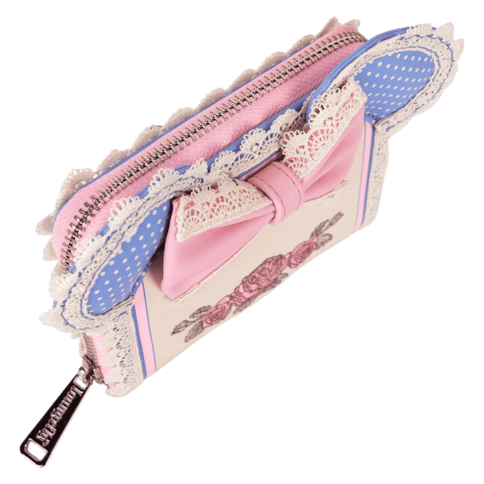 Minnie Mouse Floral and Lace Zip Around Wallet - Something Different Gift Shop