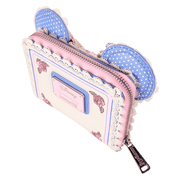 Minnie Mouse Floral and Lace Zip Around Wallet - Something Different Gift Shop