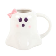 Miss Boo Ghost Shaped Ceramic Mug - Something Different Gift Shop