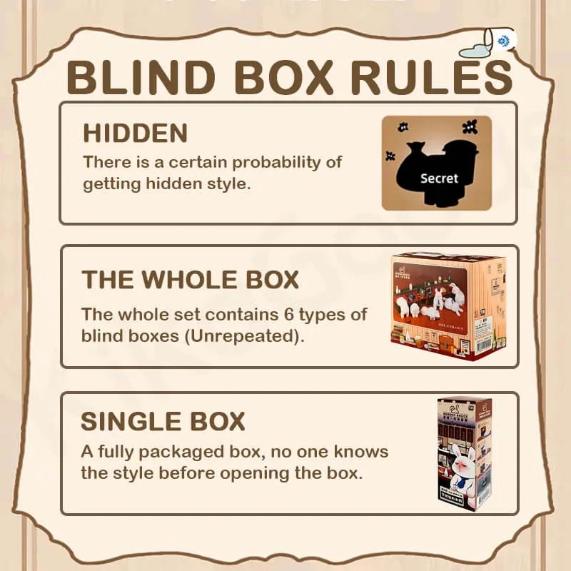 Monday Bruce Blind Box Series 2 – Drinks with Snacks Mini Figure by Toys Alliance - Something Different Gift Shop