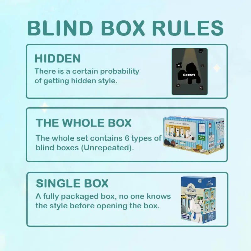 Monday Bruce Blind Box Series 3 – Daily Metro Ride Mini Figure by Toy Alliance - Something Different Gift Shop