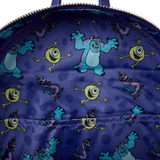 Monsters, Inc. Sulley, Mike, & Randall Triple Pocket Mini Backpack - Something Different Gift Shop