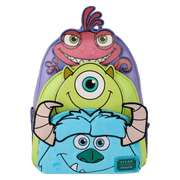 Monsters, Inc. Sulley, Mike, & Randall Triple Pocket Mini Backpack - Something Different Gift Shop