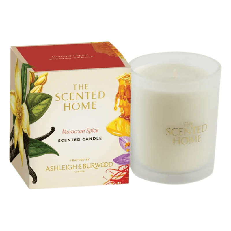 Ashleigh & Burwood The Scented Home Moroccan Spice Scented Candle 170g with packaging