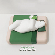 Mr.Donothing Home Series You are Bedridden figure on green bed
