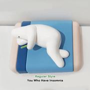 Mr.Donothing Home Series You Who Have Insomnia figure on blue bed