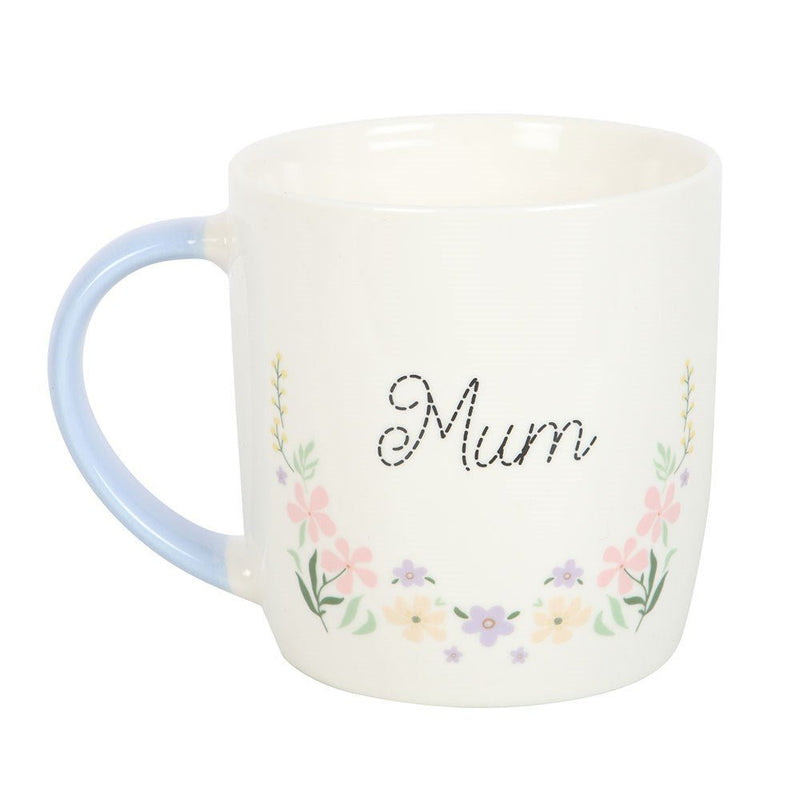 Mum Pastel Floral Mug - Something Different Gift Shop