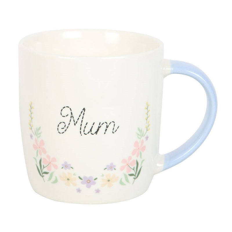 Mum Pastel Floral Mug - Something Different Gift Shop