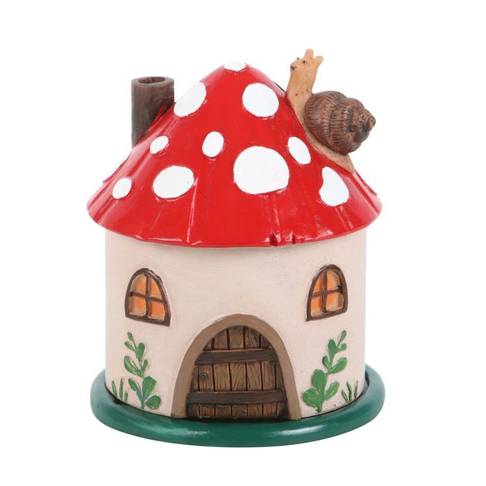 Mushroom House Incense Cone Burner - Something Different Gift Shop