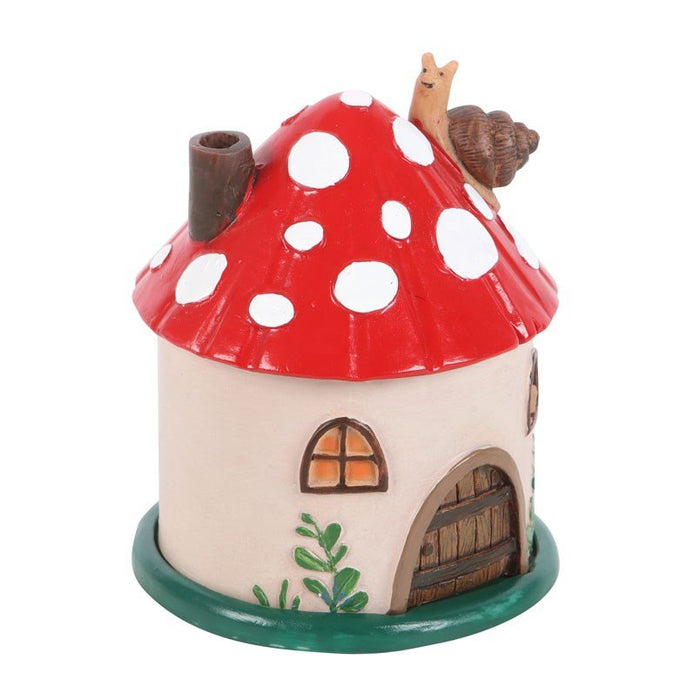 Mushroom House Incense Cone Burner - Something Different Gift Shop