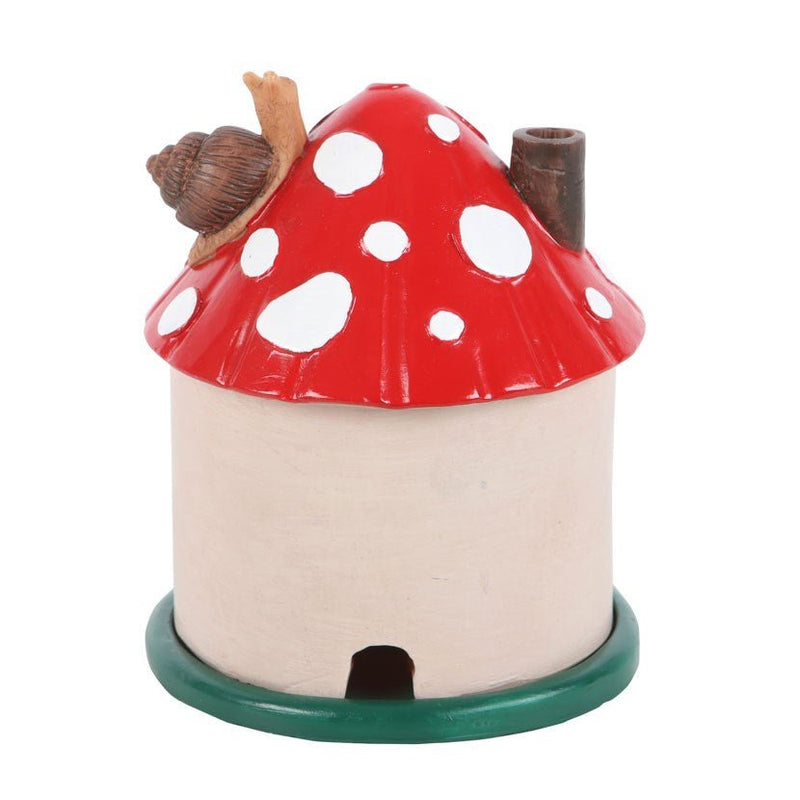 Mushroom House Incense Cone Burner - Something Different Gift Shop