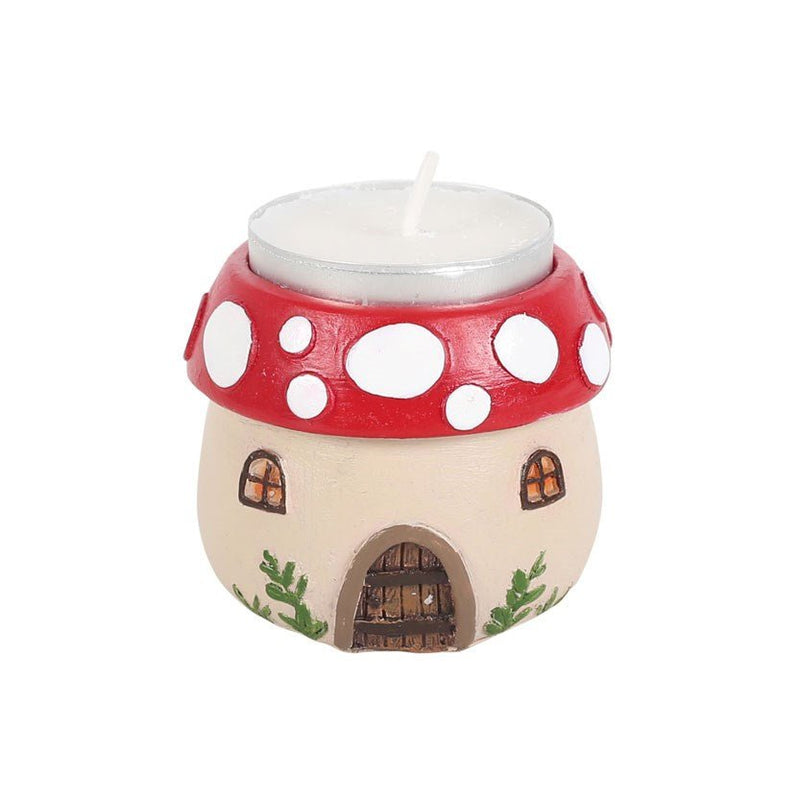 Mushroom House Tealight Holder - Something Different Gift Shop