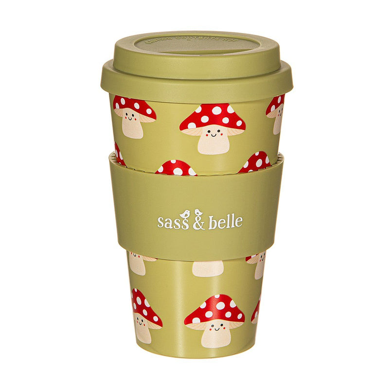 Mushroom Travel Coffee Cup - Something Different Gift Shop