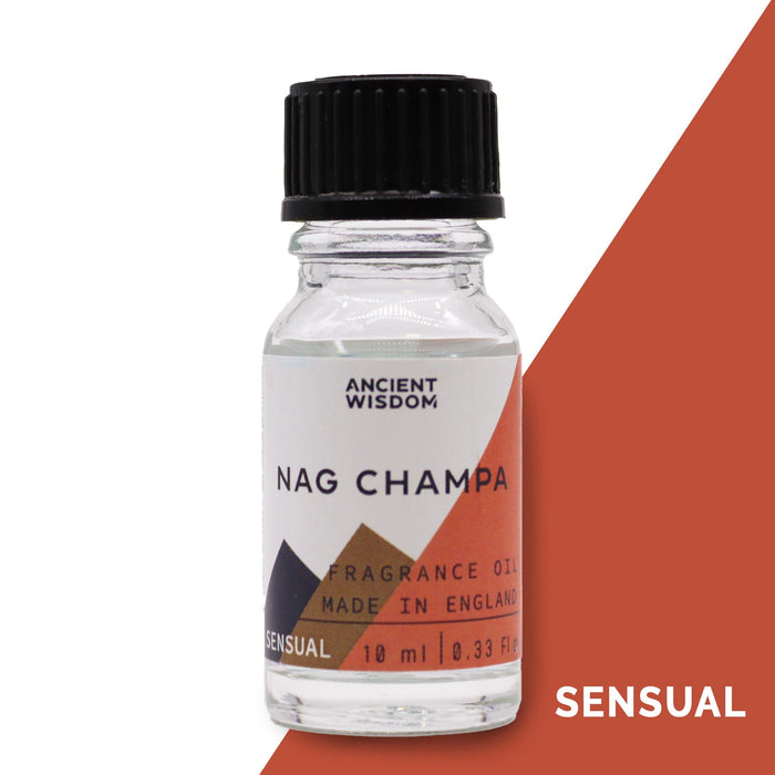 Nag Champa Fragrance Oil – 10ml - Something Different Gift Shop