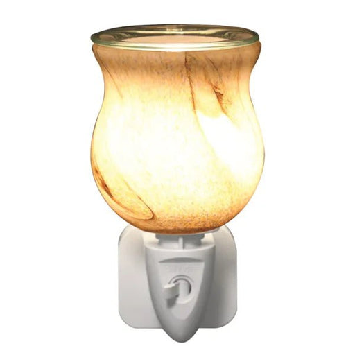 Natural Swirl Plug - In Wax Melt Burner - Something Different Gift Shop