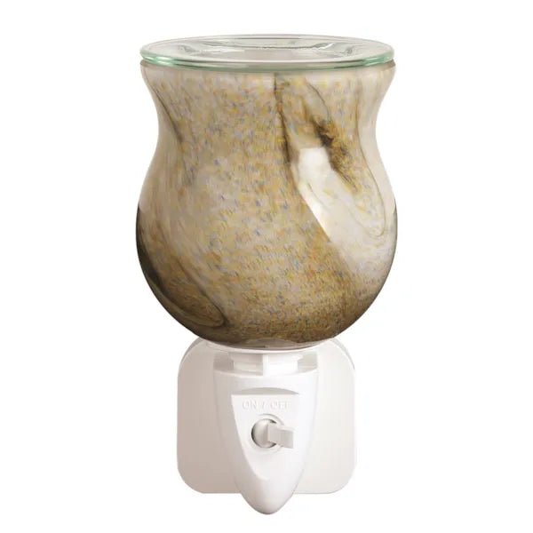 Natural Swirl Plug - In Wax Melt Burner - Something Different Gift Shop