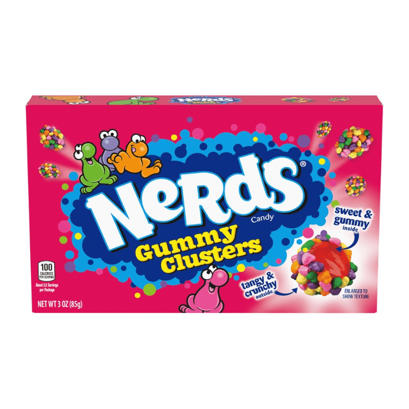 Nerds Gummy Clusters 85g Theatre Box - Something Different Gift Shop