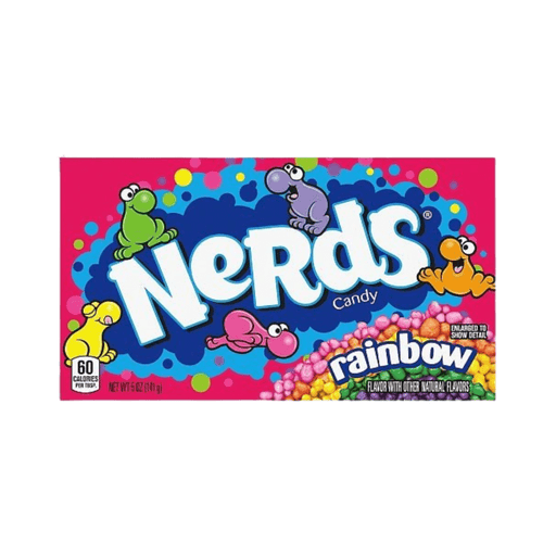 Nerds Rainbow theatre box crunchy candy 141g