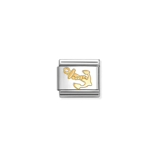 Nomination Classic Link gold anchor charm