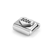 Nomination Composable Classic 2026 Heart Link charm angled view
