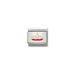 Nomination Composable Classic Birthday Cake Link charm with enamel detail
