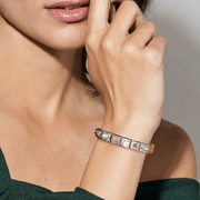 Nomination Composable Classic Gold Planet Link worn on bracelet
