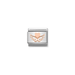 Rose gold heart with wings Nomination Composable Classic Link charm
