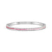 Nomination Pretty Bangles pink gradient Cubic Zirconia eternity bracelet